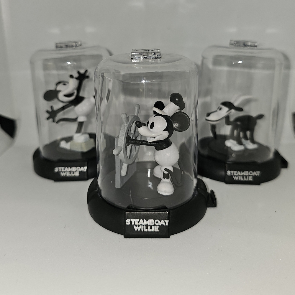 Steamboat Willie Figurine Set Of 3